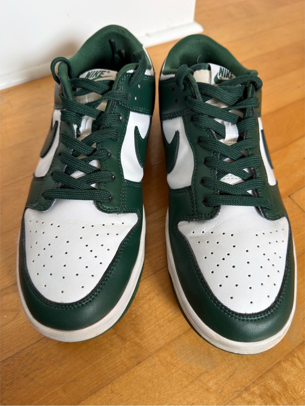 Nike Dunk Low Michigan State Varsity Green 2021